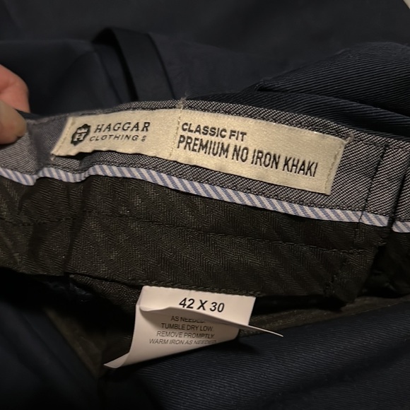 Haggar flat front, no iron or khaki pants - Picture 5 of 5